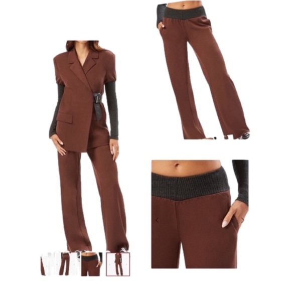 NWT WeWoreWhat Low Rise V Pant size M - Picture 3 of 5